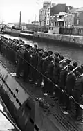 Экипаж немецкой субмарины на базе 15 июня 1942 года