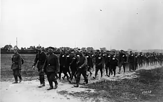 Американские военнопленные, Западный фронт.