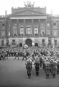 Парад национал-социалистов перед замком.1931 год