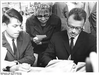 Ицхокас Мерас (справа). Росток, 1968