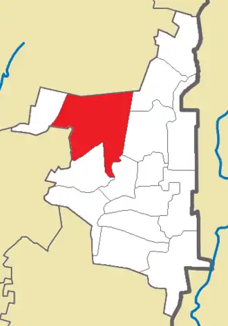 Бурангуловский сельсовет на карте