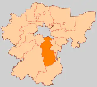 Бурашевское сельское поселение на карте