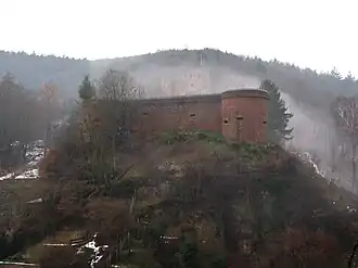 Вид крепости с восточной стороны