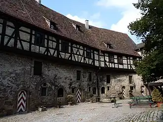 Внутренний двор замка