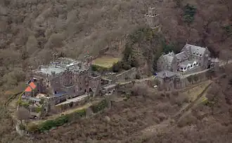 Вид замка Райхенштайн