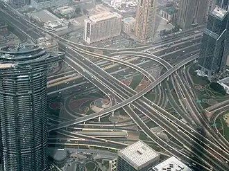 Вид со смотровой площадки 148-го этажа