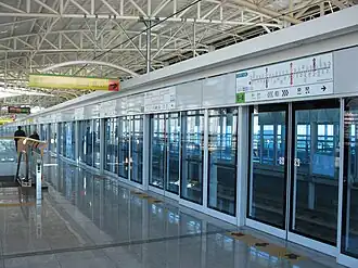 Платформа станции