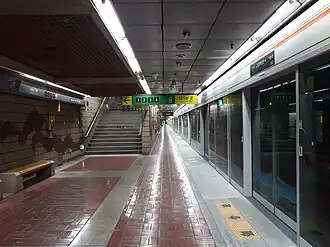 Платформа станции