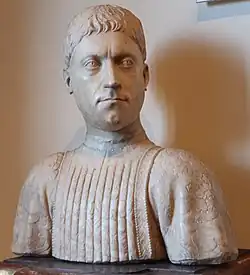 Бюст Пьеро ди Козимо Медичи. 1453. Мрамор. Барджелло, Флоренция