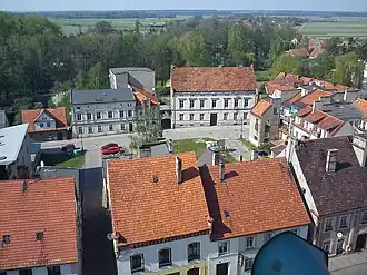 Вид на город