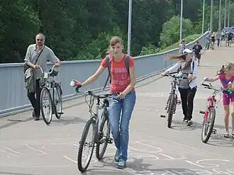 Велодень в Чернигове, 18 мая 2014 года.