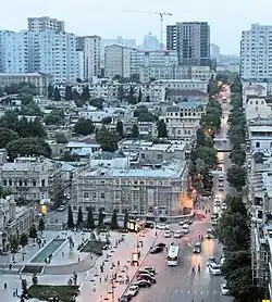 Улица Джафара Джаббарлы в Баку