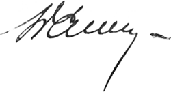 Изображение автографа