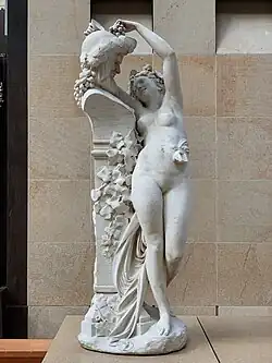 Вакханка. 1863. Мрамор. Музей Орсе, Париж