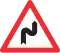 Doppelkurve (rechts)/Succession de virages (droite)/Doppia curva, la prima a sinistra