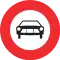Verbot für Kraftwagen und sonstige mehrspurige Kraftfahrzeuge/Accès interdit à tous les véhicules à moteur/Transito vietato a tutti gli autoveicoli