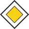 Vorfahrtstrasse/Indication de caractère prioritaire/Diritto di precedenza