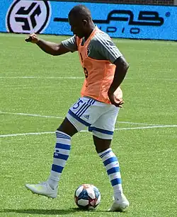 Бро-Гийар в составе «Монреаль Импакт» (2019 год)