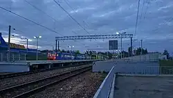 Вид на платформы, 2020 год