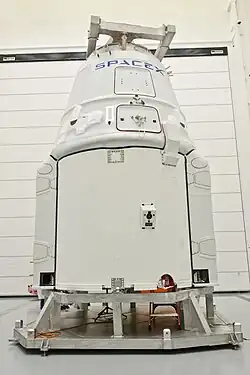 Корабль в ангаре комплекса SLC-40