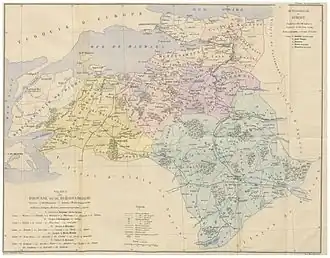 Вилайет Хюдавендигар на карте
