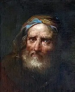 Голова бородатого старика. Холст, масло. Музей венецианского сеттеченто, Ка-Реццонико, Венеция