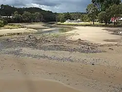 Река Кам недалеко от её устья