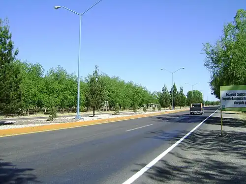 Шоссе 45, проходящее через муниципалитет