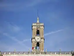 Часовая башня  Палаццо Сенаторов на Пьяцца-дель-Кампидольо. 1578—1582