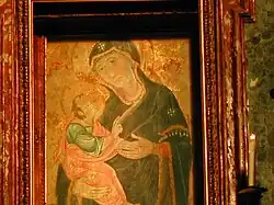 Мадонна с Младенцем. XIII в. Главный алтарь