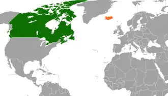 Канада и Исландия