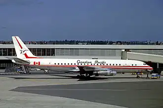 DC-8-43 авиакомпании Canadian Pacific Air Lines, идентичный разбившемуся