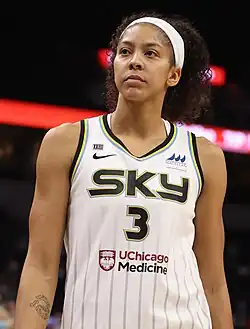 Кэндис Паркер, лучший игрок матча по блок-шотам (1)