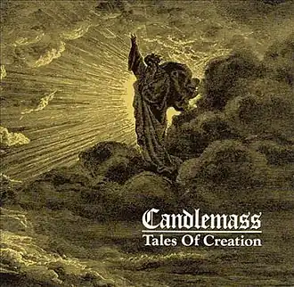 Обложка альбома Candlemass «Tales of Creation» (1989)