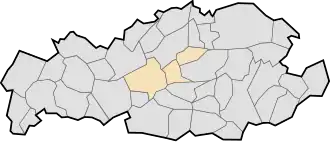 Кантон Ланс-Нор-Эст в составе округа