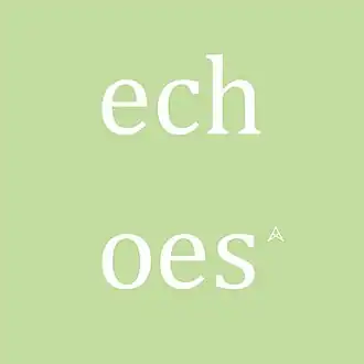 Обложка альбома Cape Cod «Echoes» (2018)