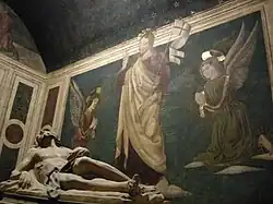 Caркофаг и фреска А. Бальдовинетти