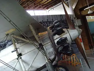 P.VII, установленный на Caproni Ca.113, музей Volandia