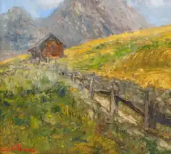 Альпийский пейзаж.