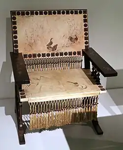 Кресло для Миланского Салона 1890 г. Музей художественных ремёсел (Берлин)