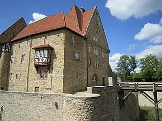 Вход в замок с северо-восточной стороны