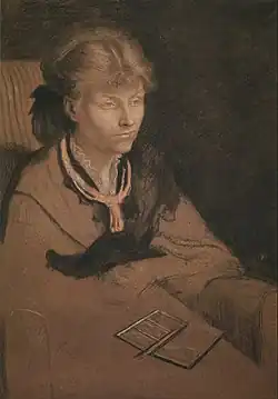 Форд Мэдокс Браун. Портрет Кэтрин Мэдокс Браун