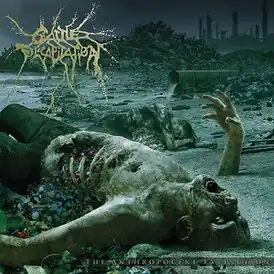 Обложка альбома Cattle Decapitation «The Anthropocene Extinction» (2015)