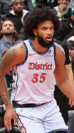 Багли в составе «Уизардс» в 2024 году