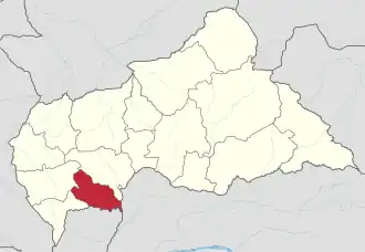 Лобае на карте