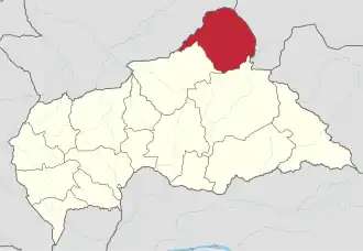 Вакага на карте