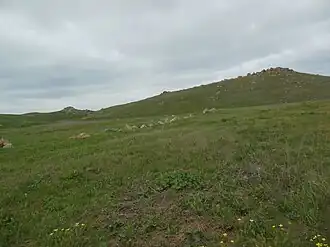 Остатки села Старожилово