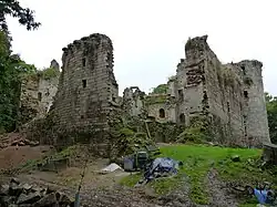 Руины замка Коафрек
