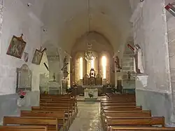 Интерьер церкви Сен-Пексан