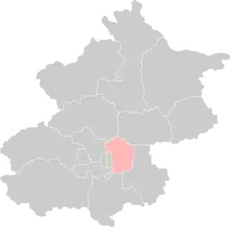 Чаоян на карте